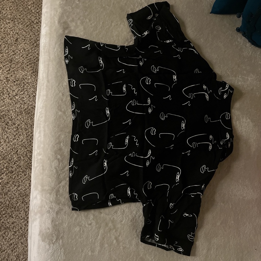 Black Face Shirt
